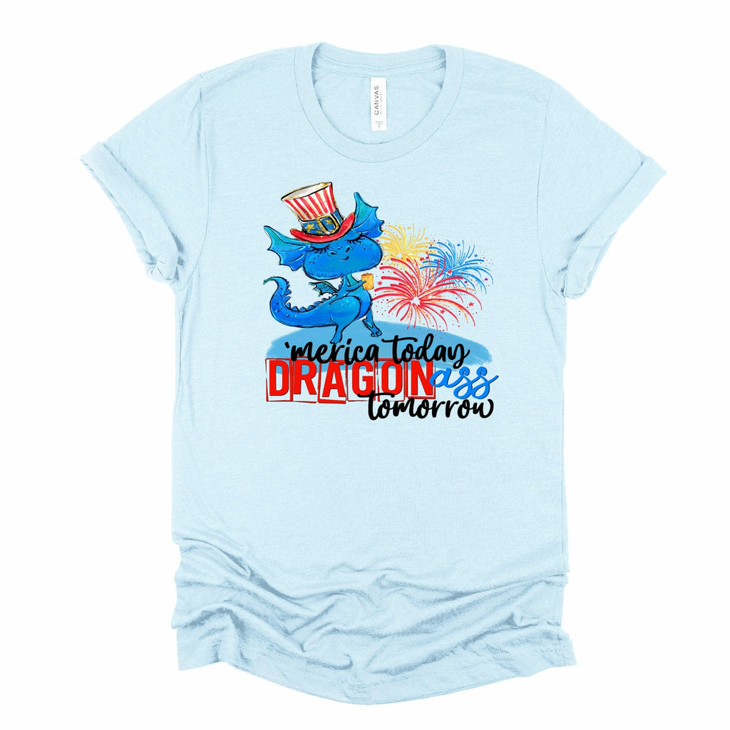Merica Dragon 4th of July Shirt