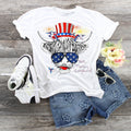 Not Today England Highland Cow Tee - 4th of July Shirt