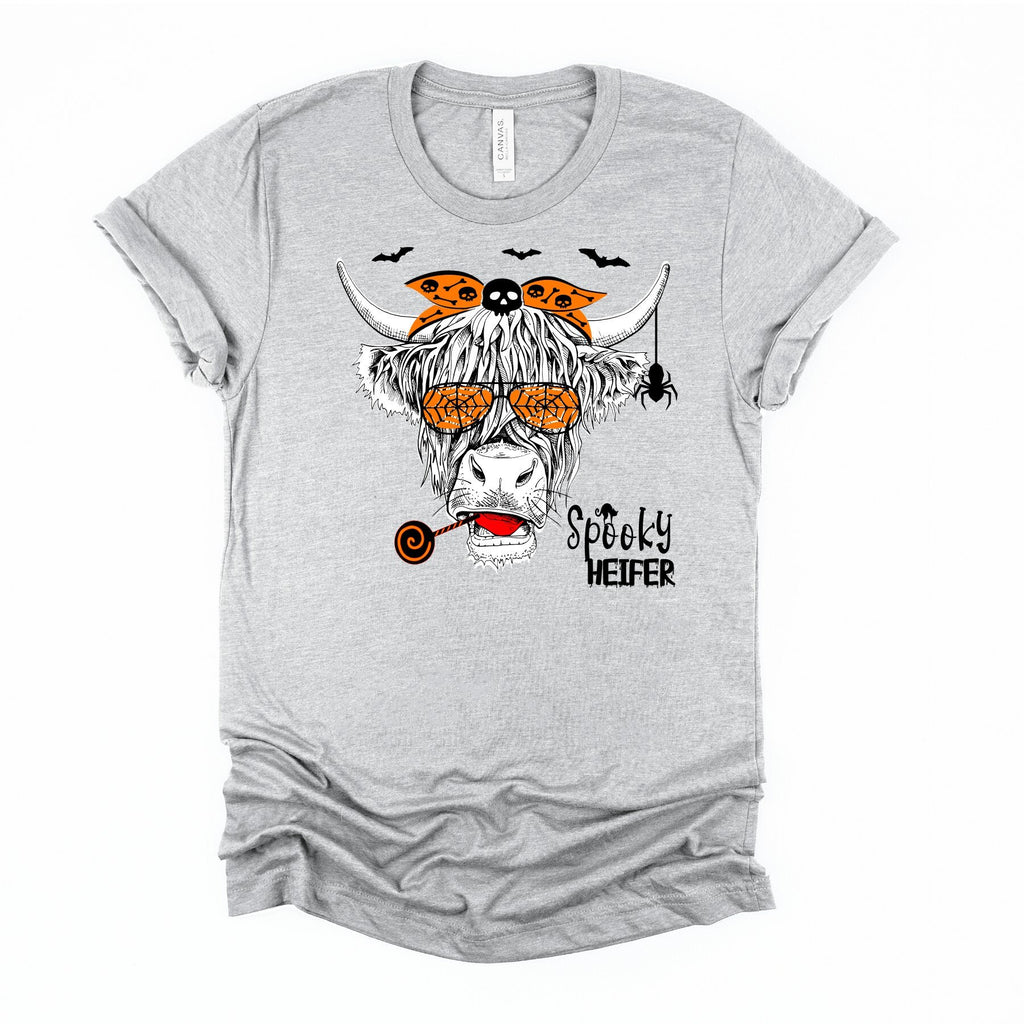 Halloween Highland Cow Shirt: Spooky Heifer Costume