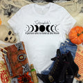 Selenophile Moon Phases Shirt - Lunar Lover Tee