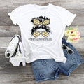Chicken Mom Life Tee: Messy Bun Chicken Lover Shirt