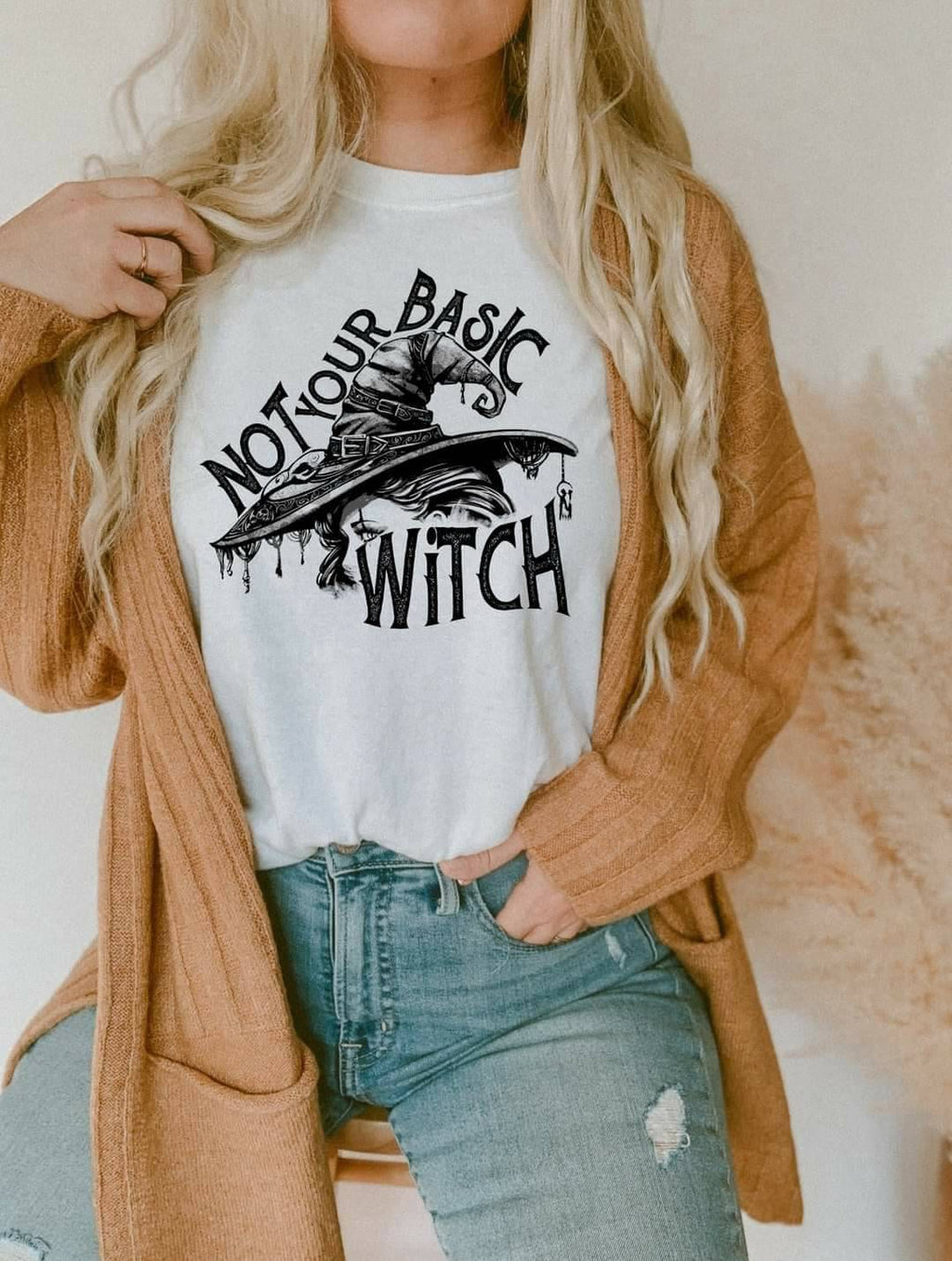 Not Your Basic Witch T-Shirt: Enchanting Witchy Tee