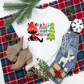 Funny Cat Christmas Tee: Grumpy Kitty Holiday Shirt