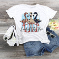 Youth 4th of July Flamingo T-Shirt: Land Of The Free Design