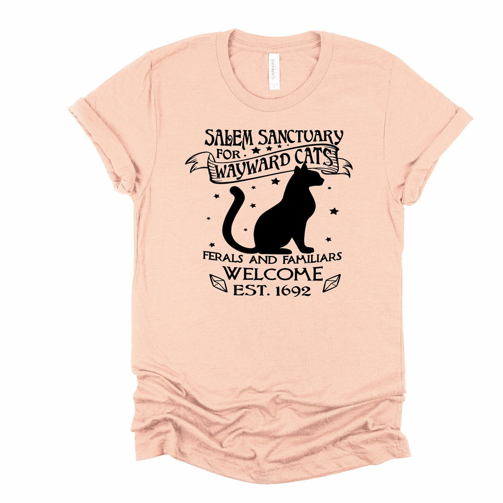 Salem Sanctuary Cat T-Shirt: Witch Familiar Tee