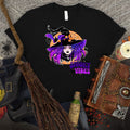 Spooky Vibes Witch Tee: Retro Halloween Shirt