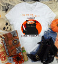Murder Kitty Halloween T-Shirt, Friday the 13th Cat