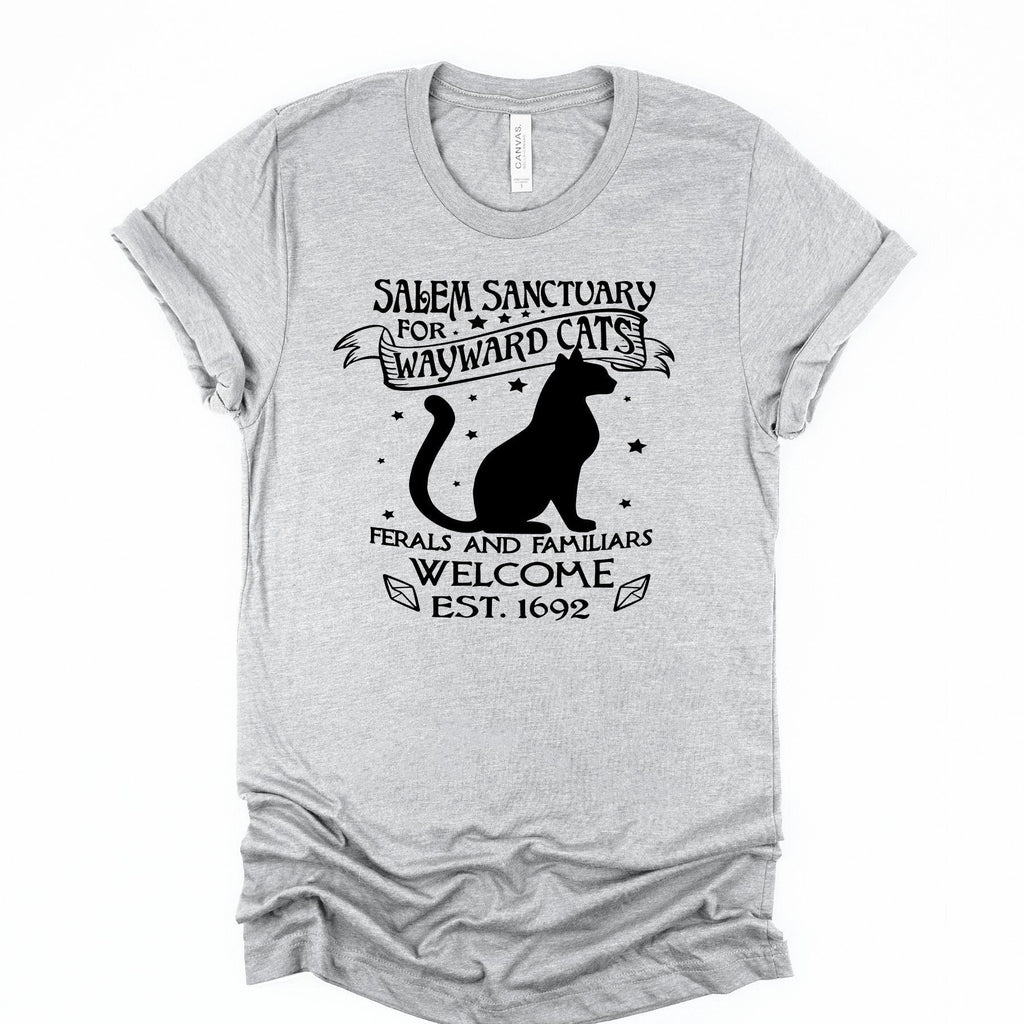 Salem Sanctuary Cat T-Shirt: Witch Familiar Tee