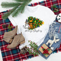 Meowy Christmas Cats Bella Canvas T-Shirt: Funny Holiday Tee