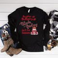 Black Friday Isn't For Sissies Long Sleeve Tee - Red Plaid