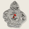Chicken Rock Paper Scissors Bella Canvas Hoodie