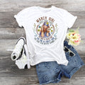 March Birthday Girl T-Shirt: Three Sides, Zodiac Tee