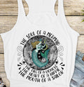 Soul of a Mermaid Racerback Tank, Bella Canvas Flowy Tank