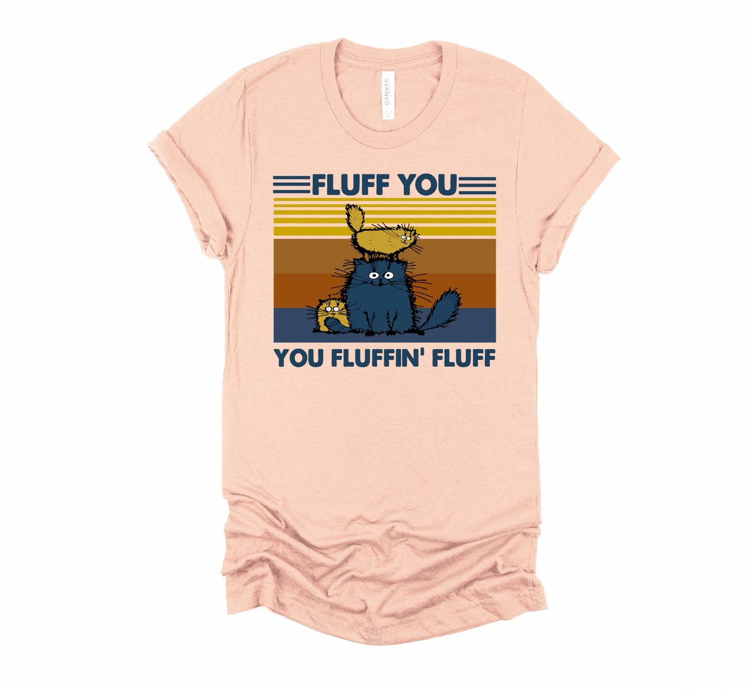 Funny Cat Shirt: Fluff You Design, Cat Lover Tee
