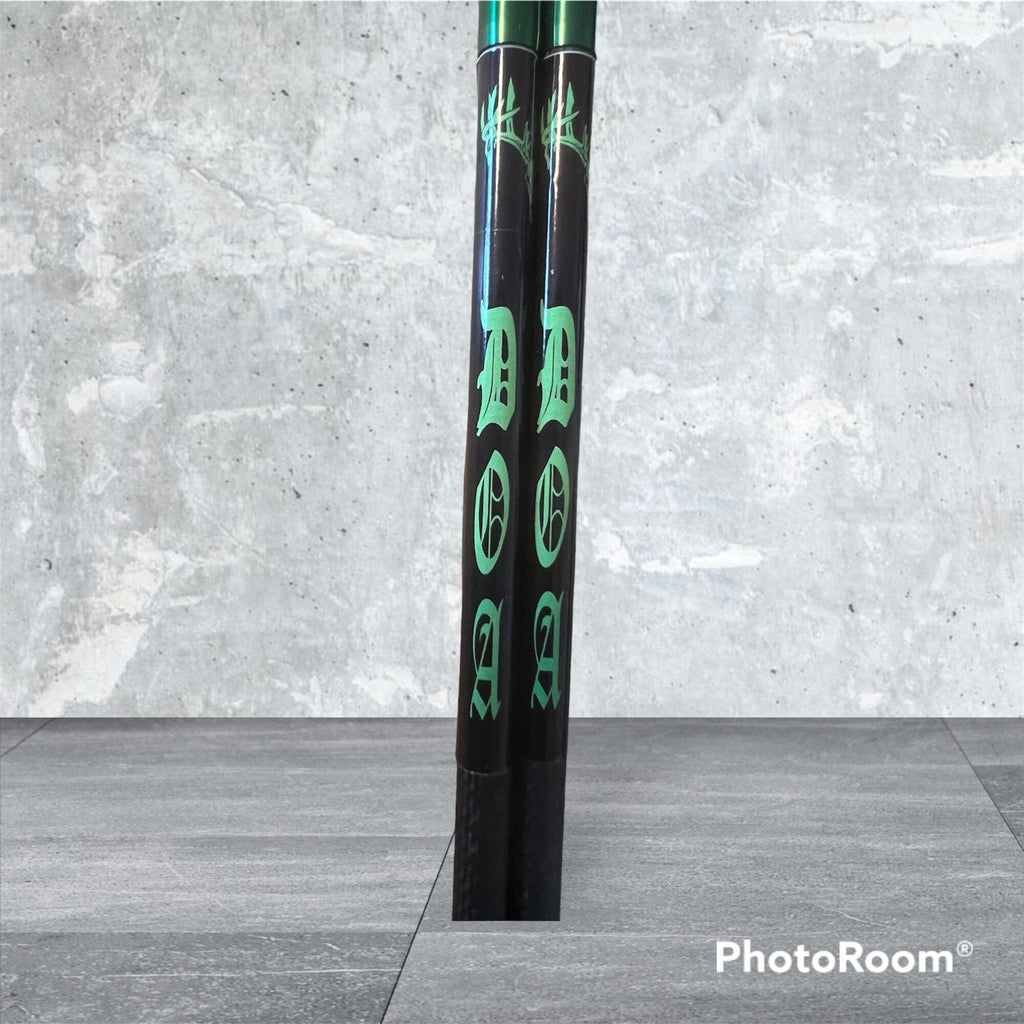 Custom Archery Arrow Wraps: Camo Hunting Stickers, Waterproof Vinyl (Pack of 12)