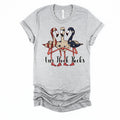 Patriotic Flamingo T-Shirt: Red White Blue 4th of July
