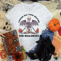Skeleton Wings Halloween T-Shirt: Spooky Season Apparel