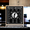 Kitchen Witchery Wood Sign: Herbal Magic Wall Decor