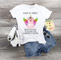 Youth, Pigicorn, Pig Unicorn, Cute Unicorn, Pegasus Piggy, Always Be Yourself, Unless You Can Be a Pigicorn, Adorable Pig shirt, Youth