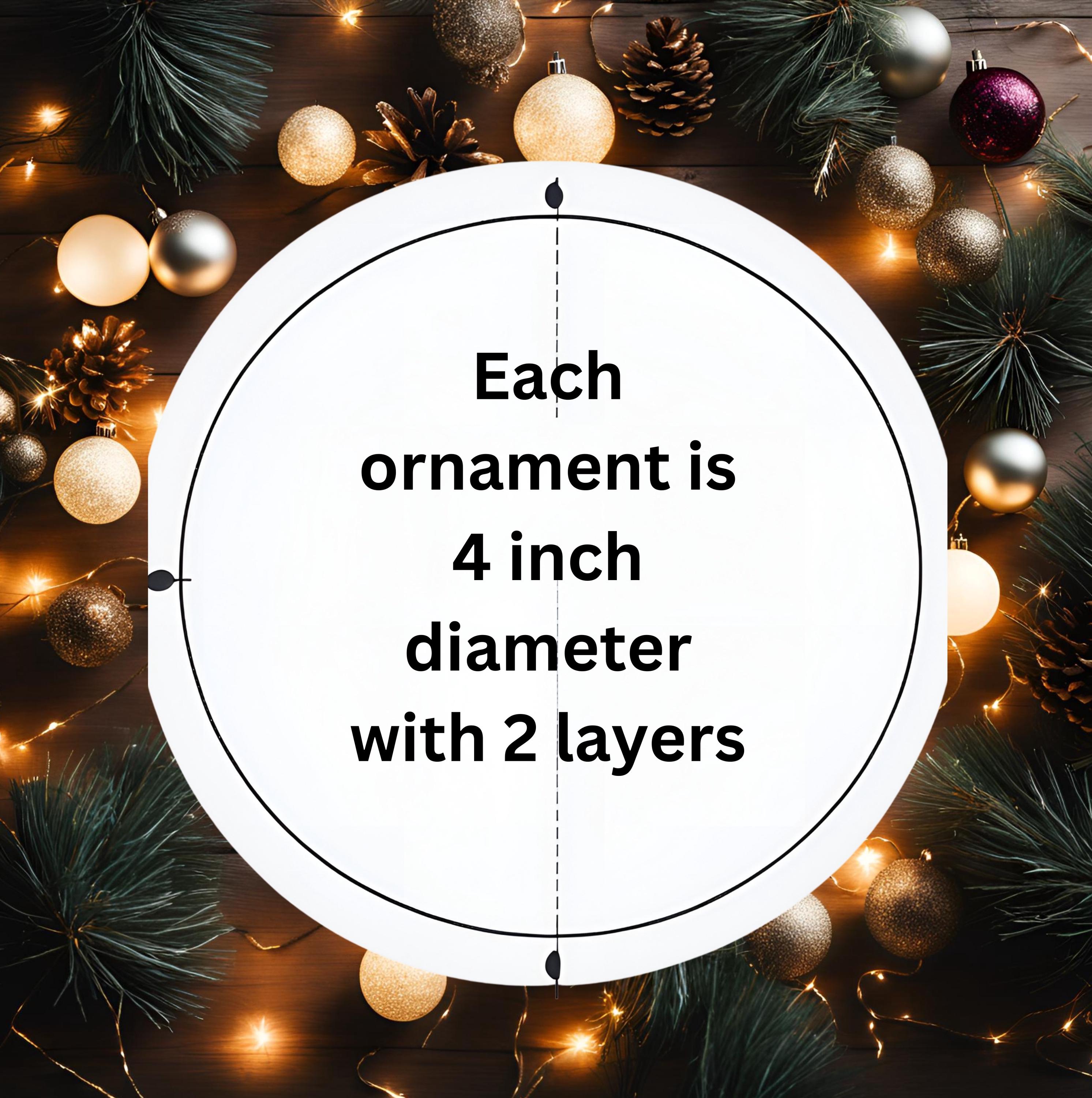 Custom Dog Name Ornament: Handmade Pet Christmas Tree Decoration