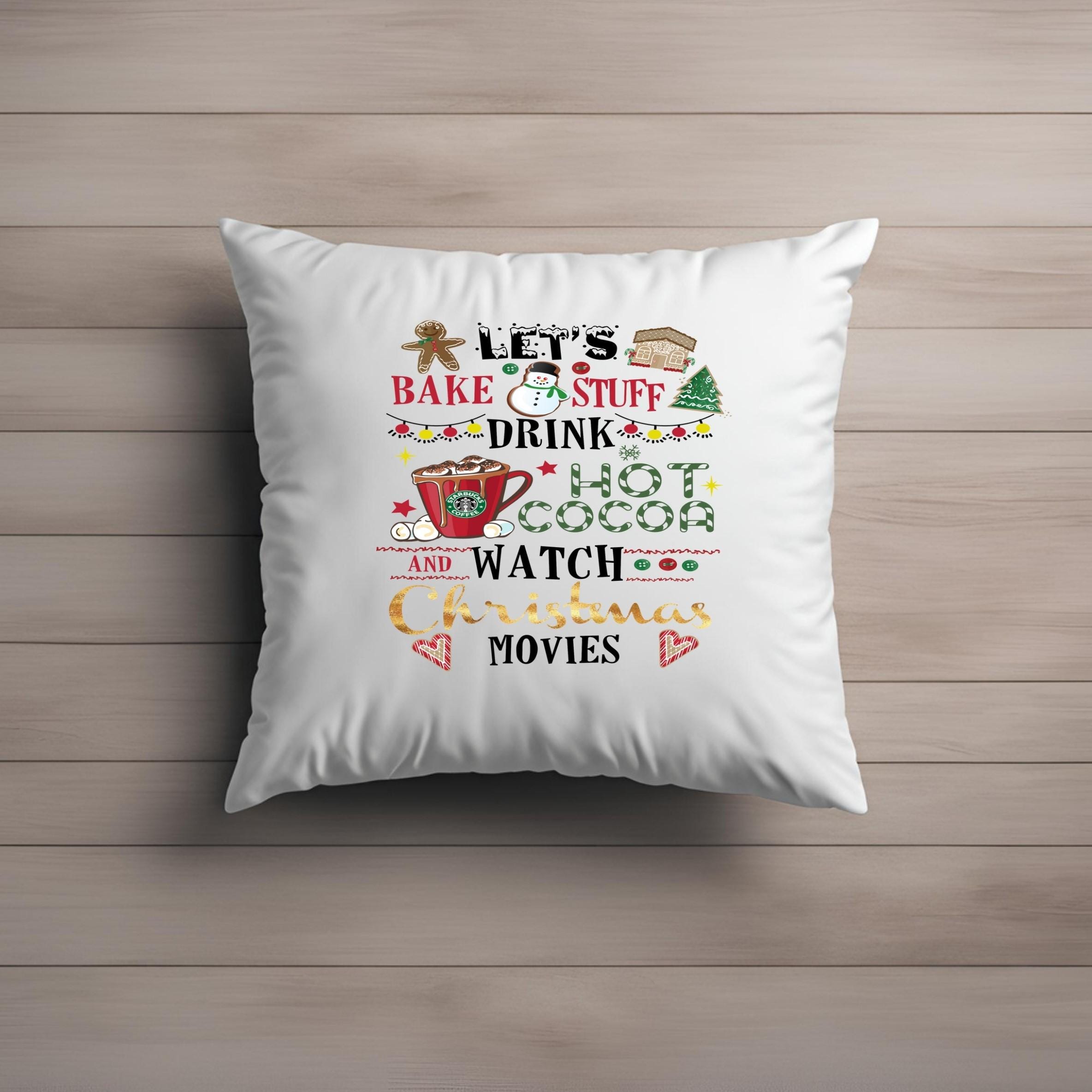 Christmas Baking & Cocoa Sublimation Transfer: Ready To Press