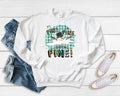 Melted Snowman Sweatshirt: Funny Sarcastic Winter Holiday Bella Canvas, I’m fine, Everything’s Fine