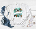 Melted Snowman Sweatshirt: Funny Sarcastic Winter Holiday Bella Canvas, I’m fine, Everything’s Fine