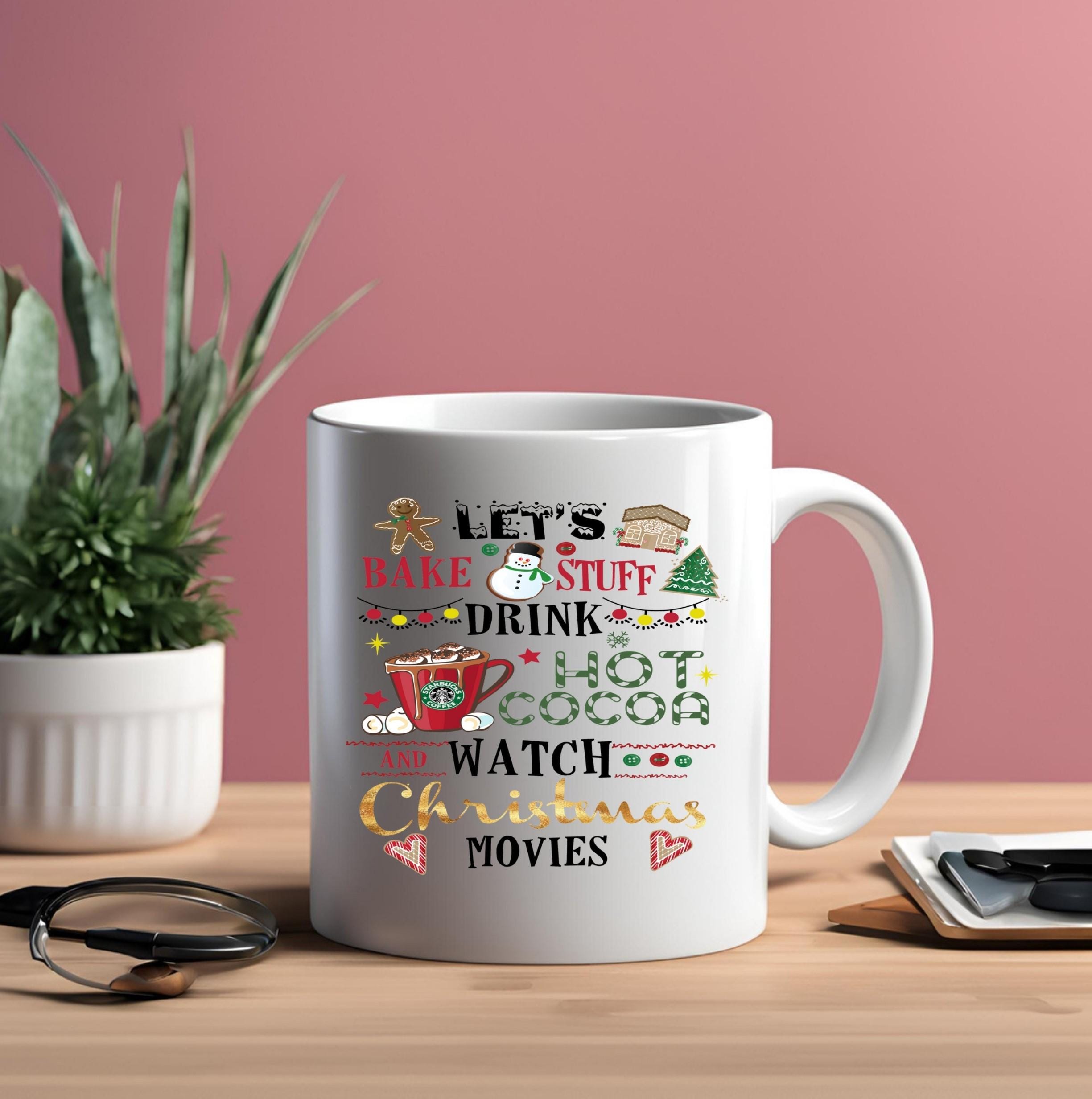 Christmas Baking & Cocoa Sublimation Transfer: Ready To Press