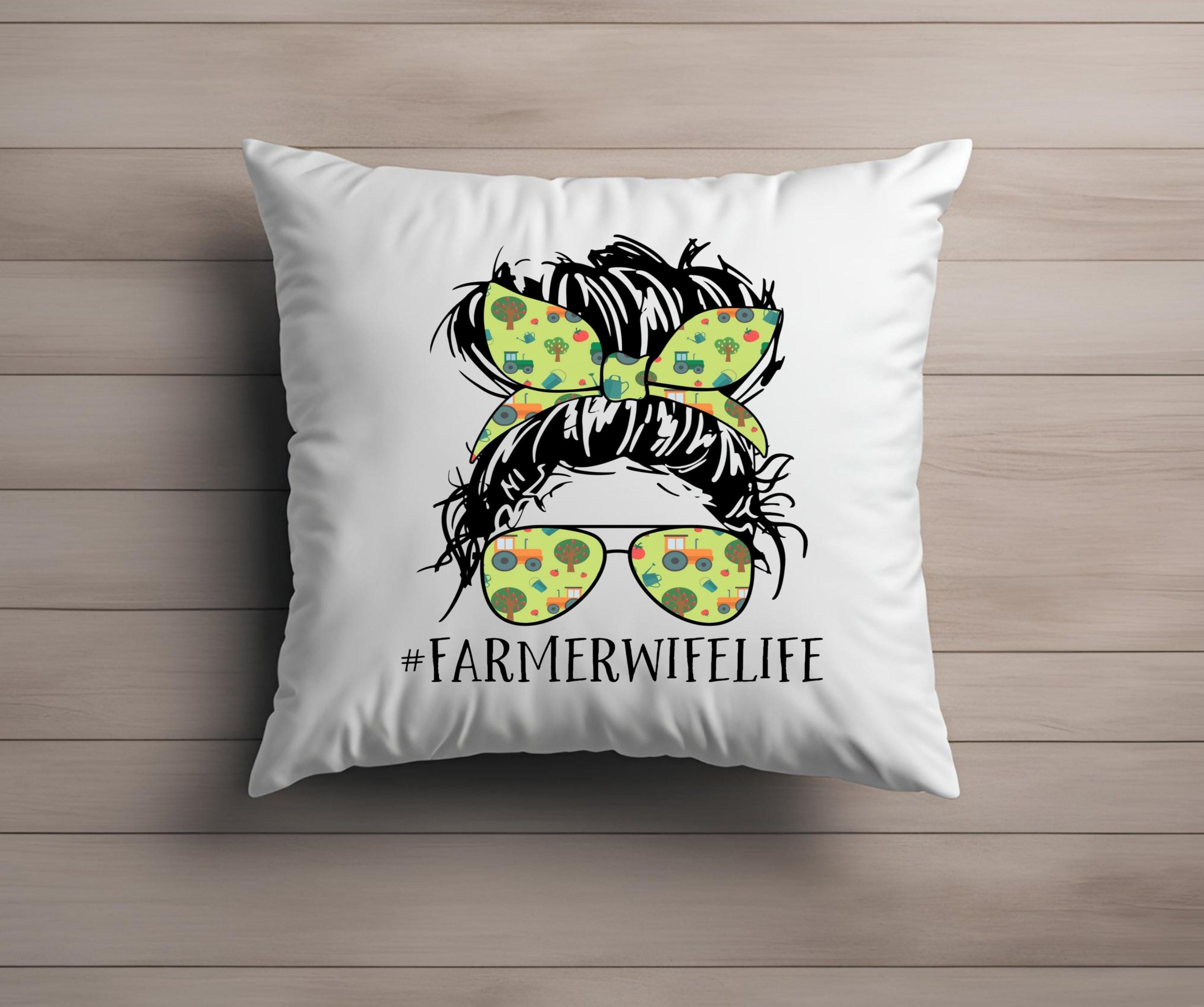 Farmer Wife Life Sublimation Transfer: Ready To Press Design