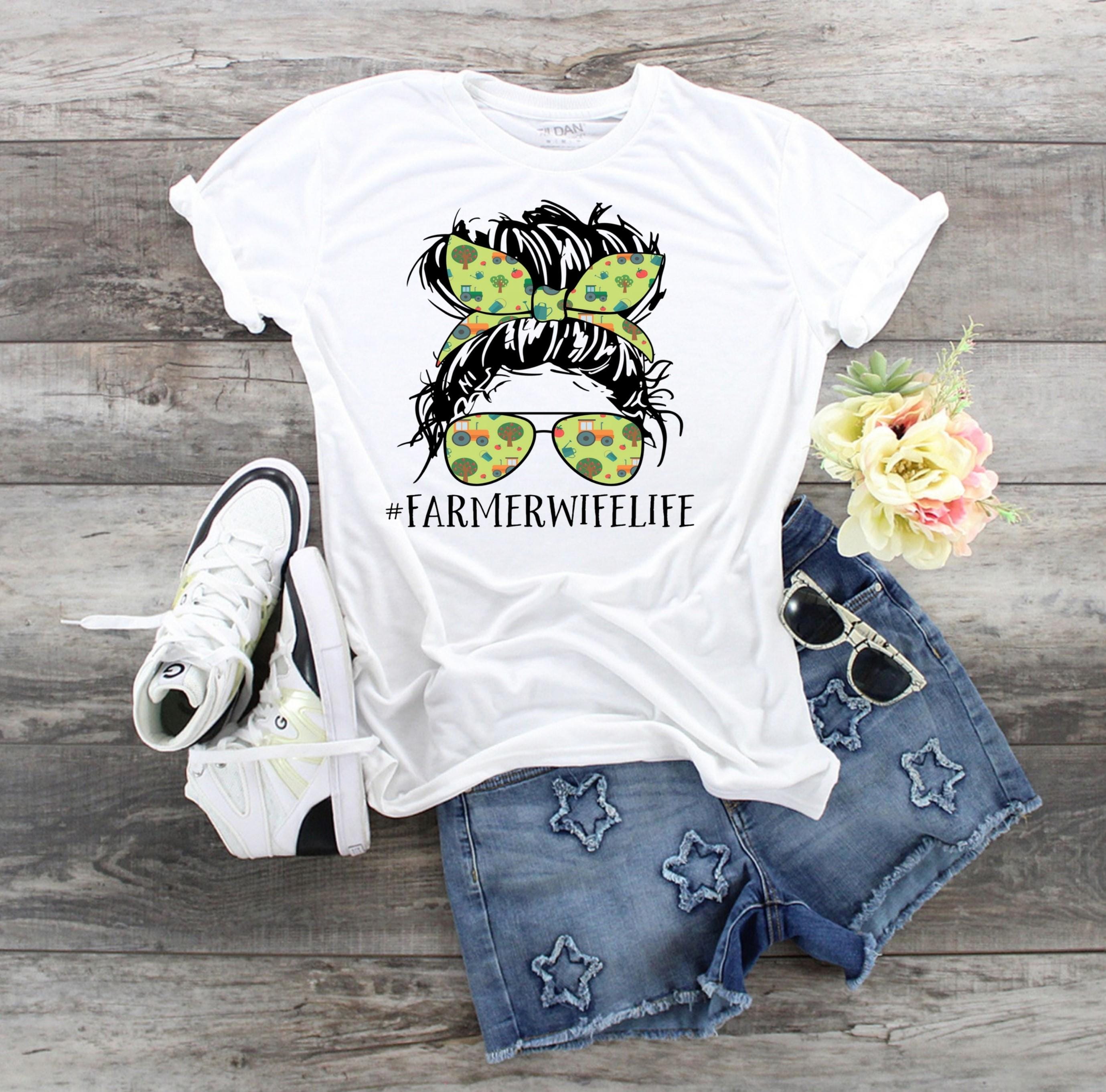 Farmer Wife Life Sublimation Transfer: Ready To Press Design