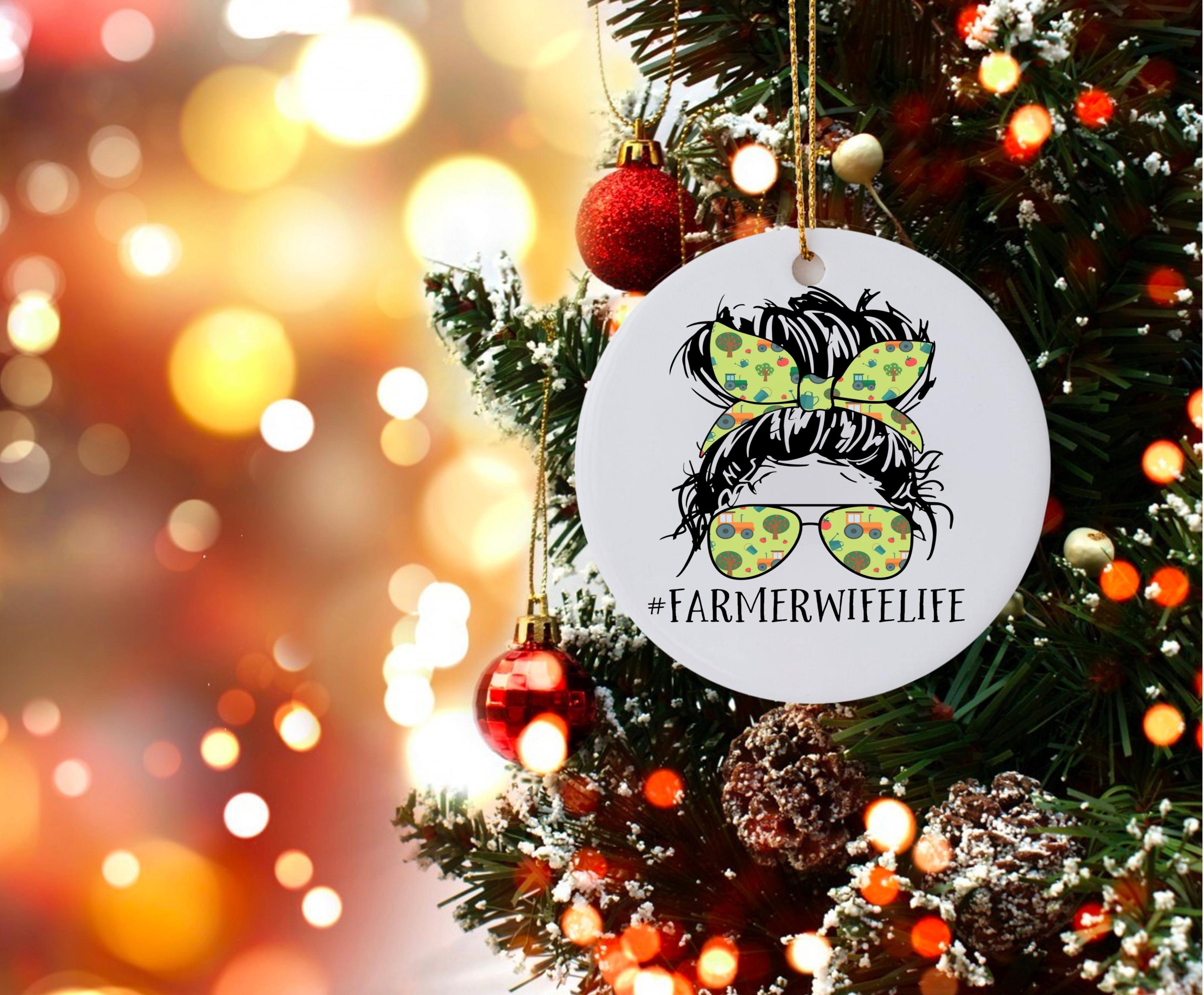 Farmer Wife Life Sublimation Transfer: Ready To Press Design