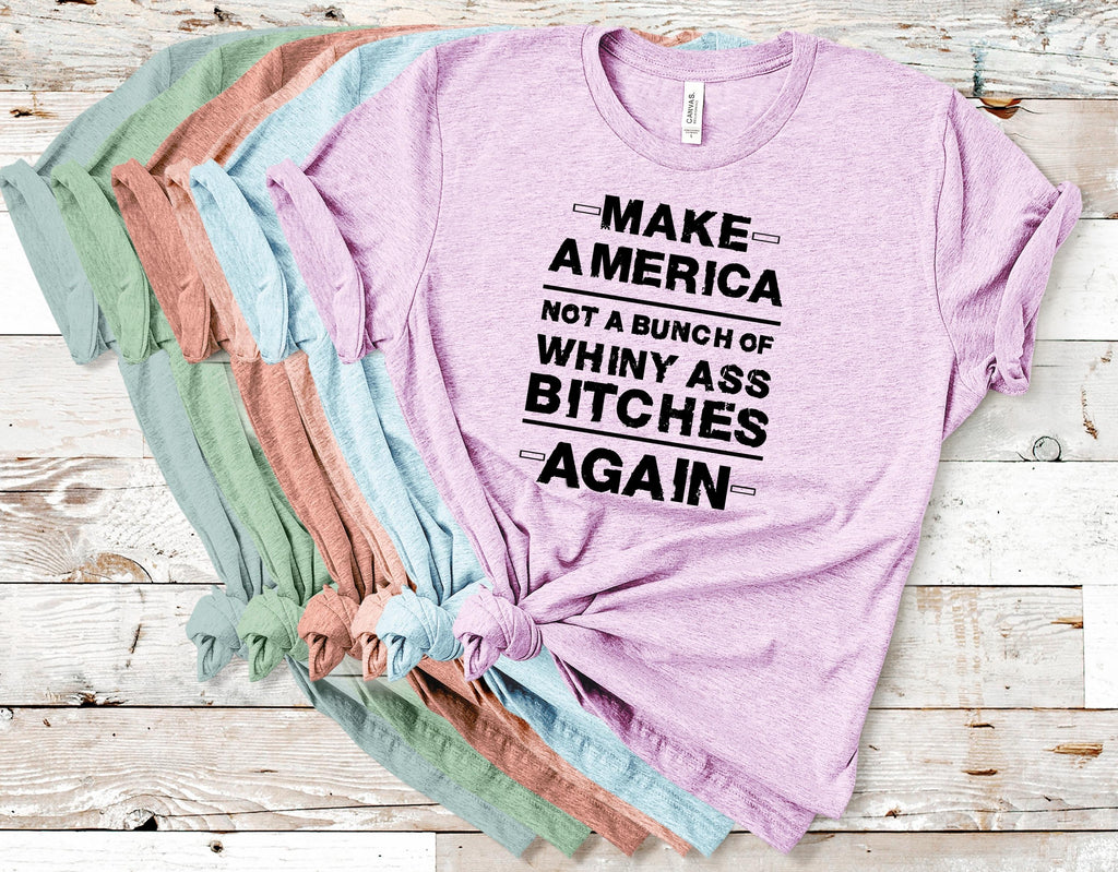 Patriotic T-Shirt, Funny American Slogan, Unisex Tee