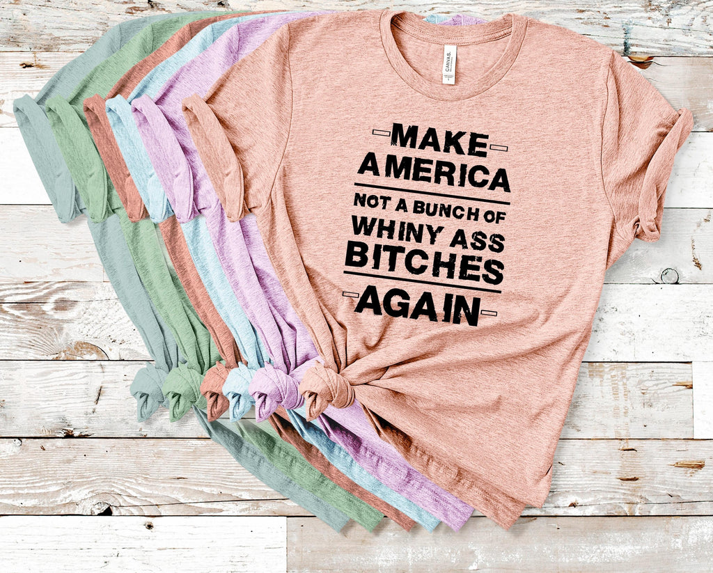 Patriotic T-Shirt, Funny American Slogan, Unisex Tee