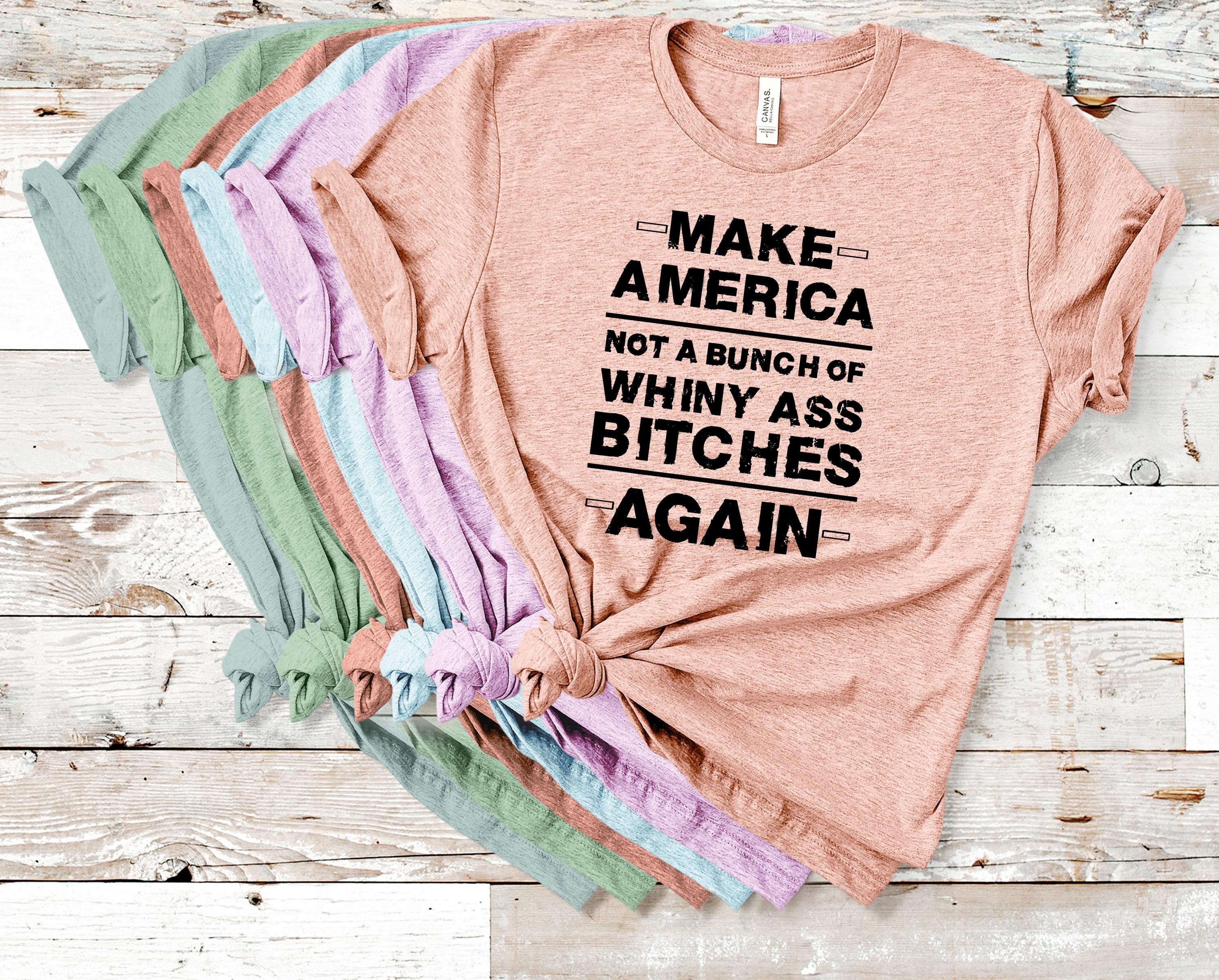 Patriotic T-Shirt, Funny American Slogan, Unisex Tee