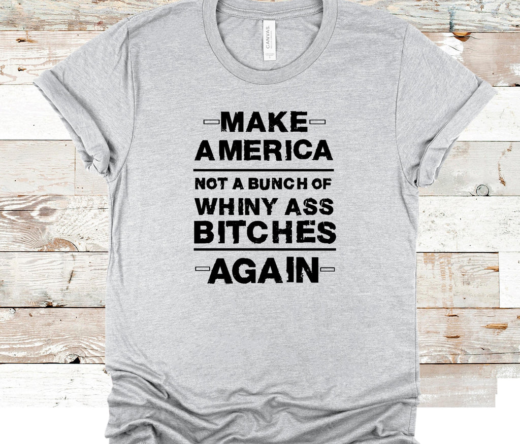Patriotic T-Shirt, Funny American Slogan, Unisex Tee