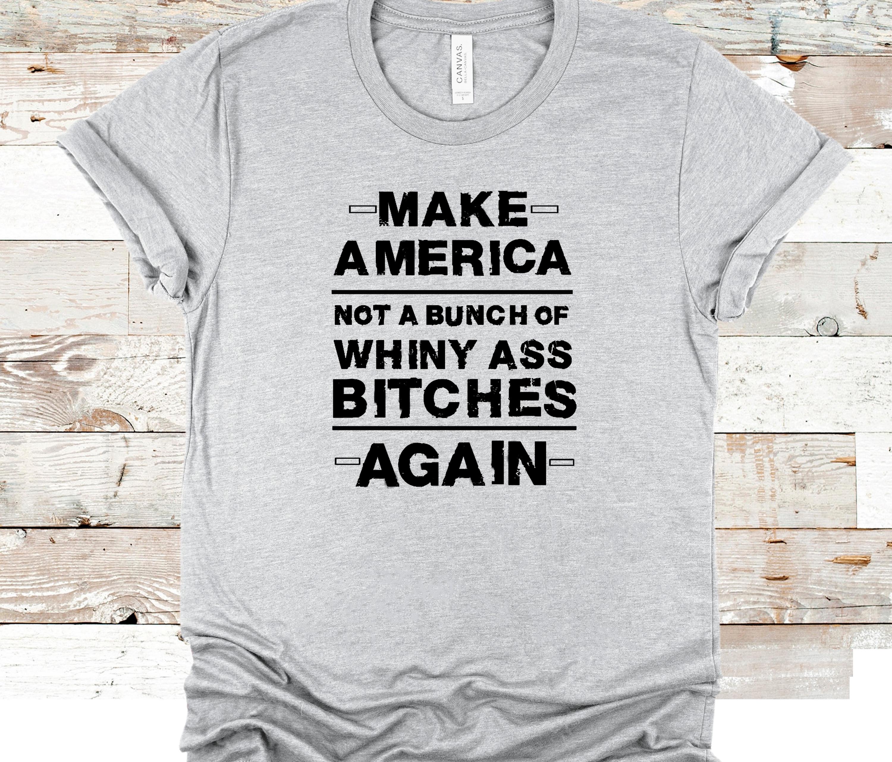 Patriotic T-Shirt, Funny American Slogan, Unisex Tee