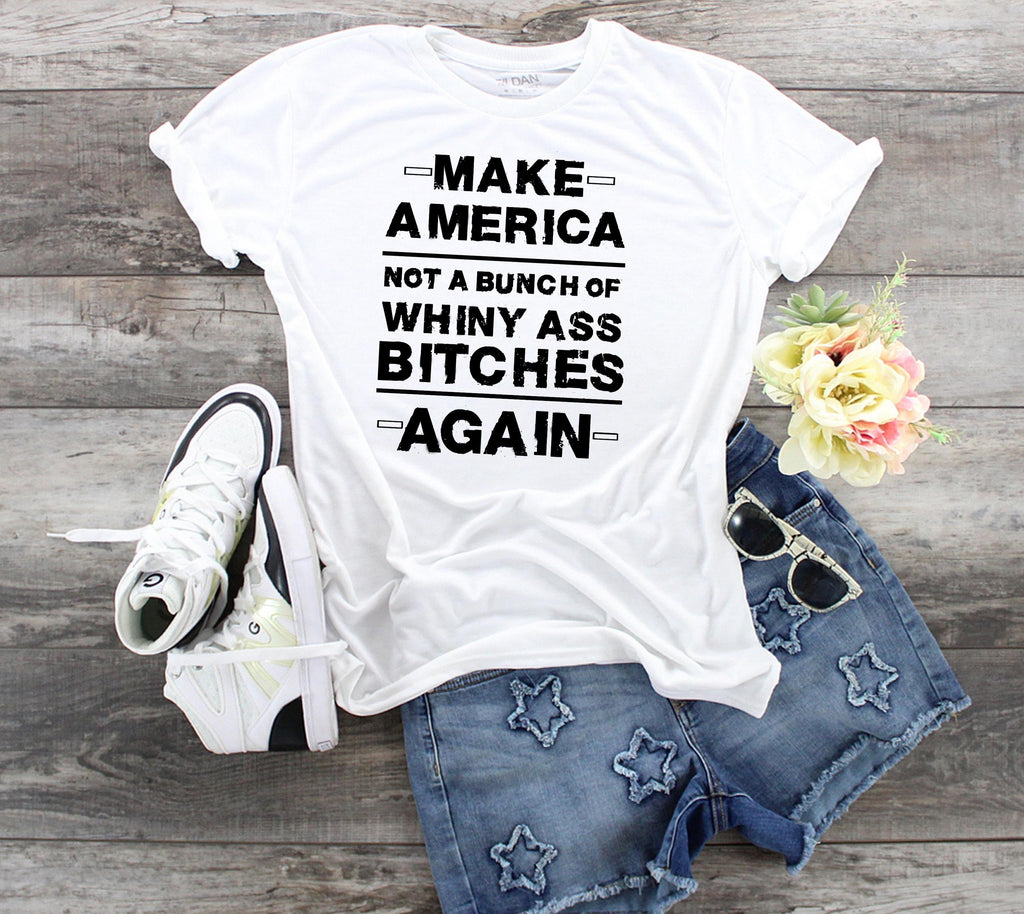 Patriotic T-Shirt, Funny American Slogan, Unisex Tee