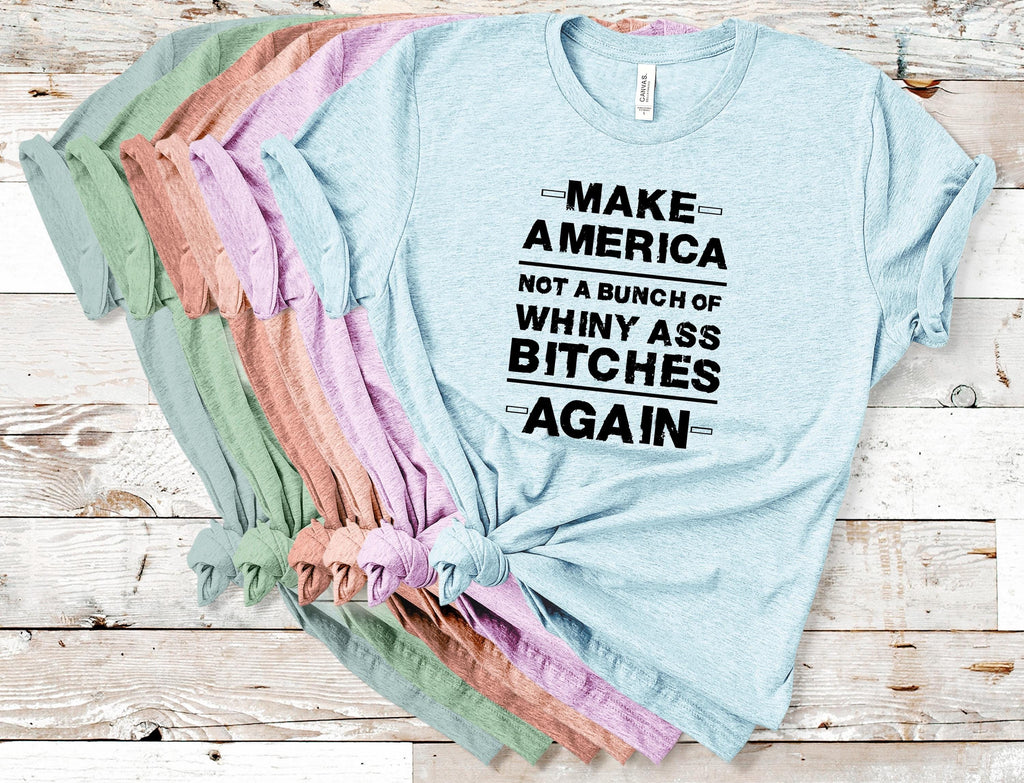 Patriotic T-Shirt, Funny American Slogan, Unisex Tee