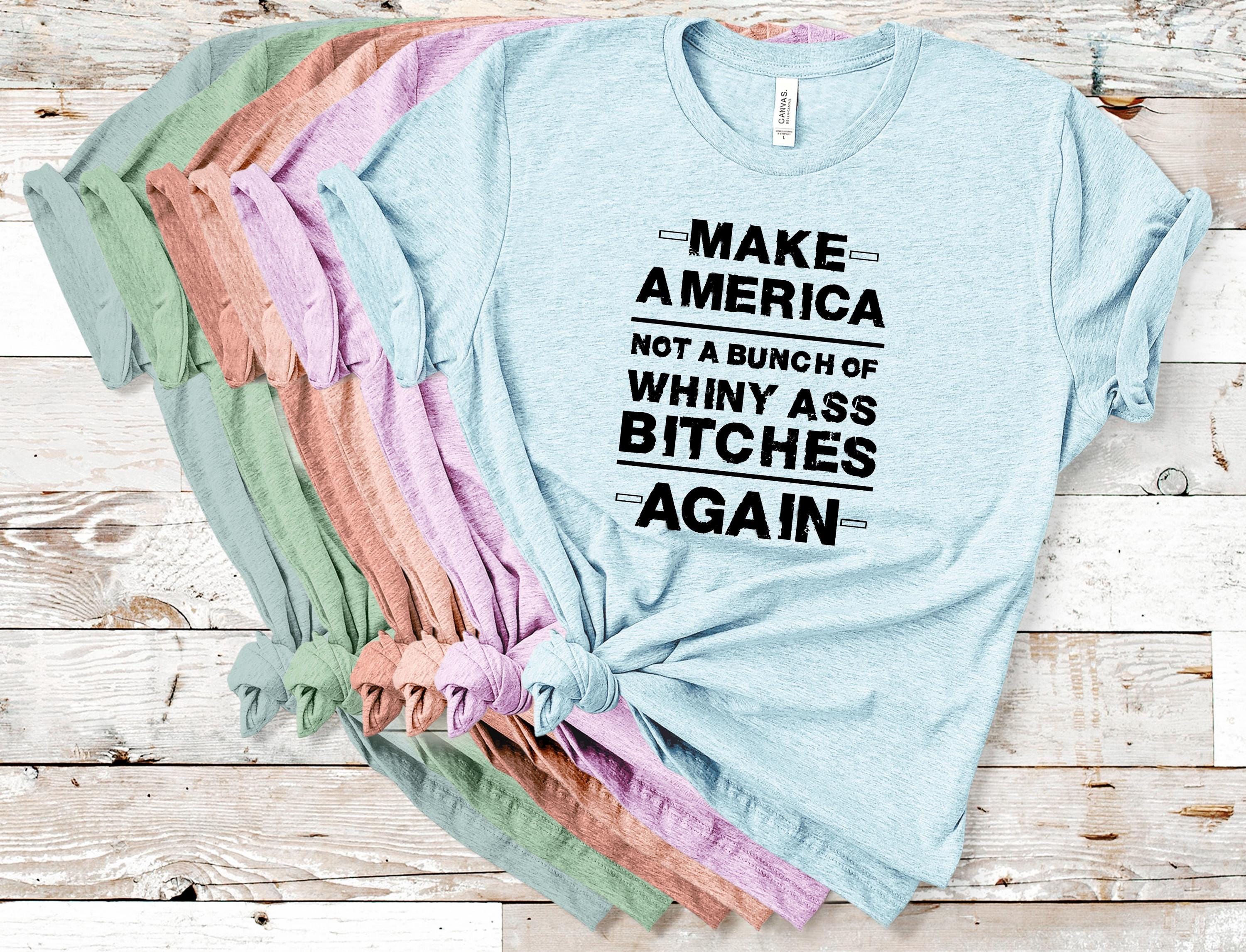 Patriotic T-Shirt, Funny American Slogan, Unisex Tee