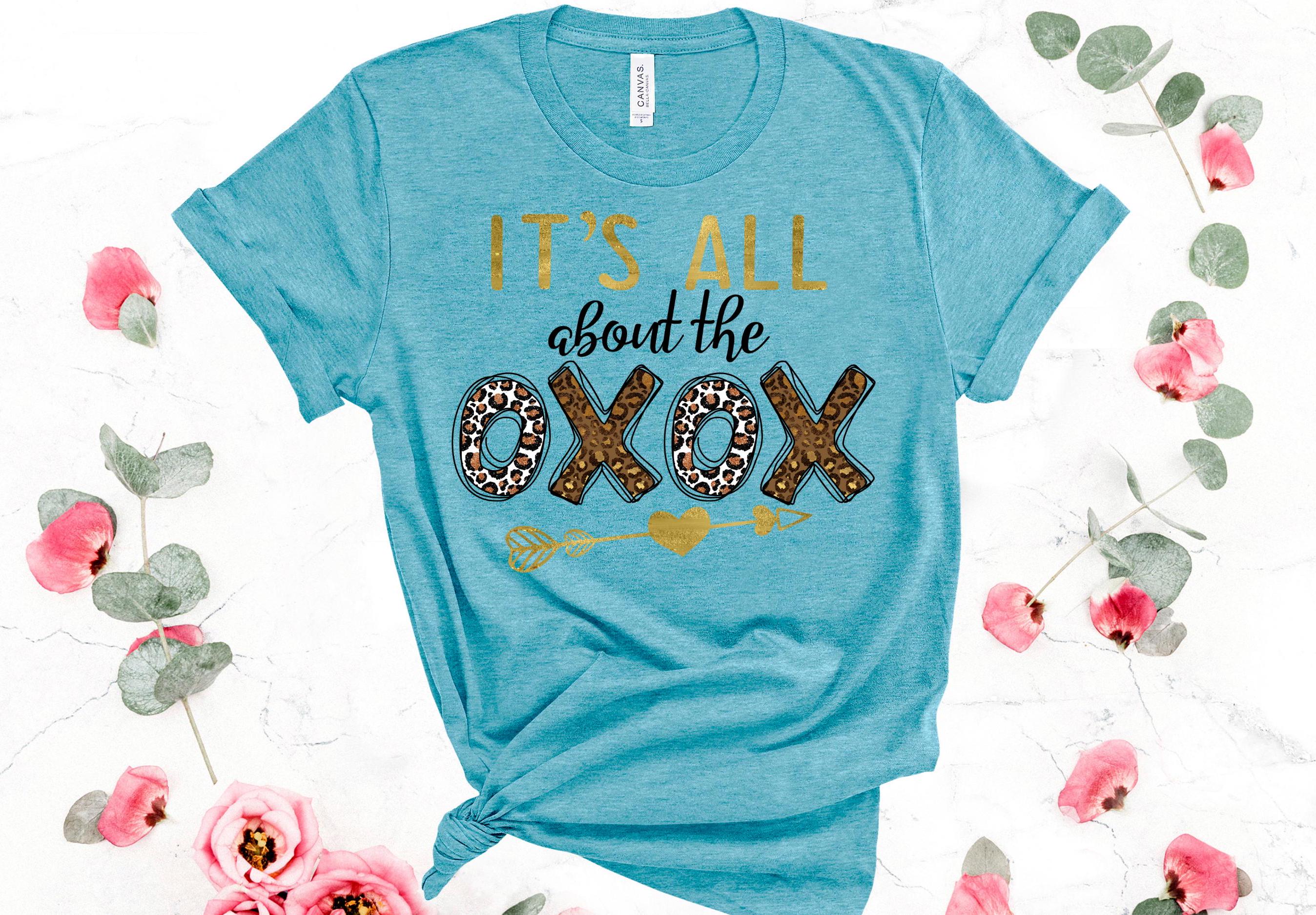 Leopard Print Valentine's Day T-Shirt: Bella Canvas 3001