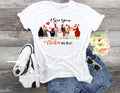 Funny Chicken T-Shirt: "I See You Chicken Me Out" Bella Canvas Tee