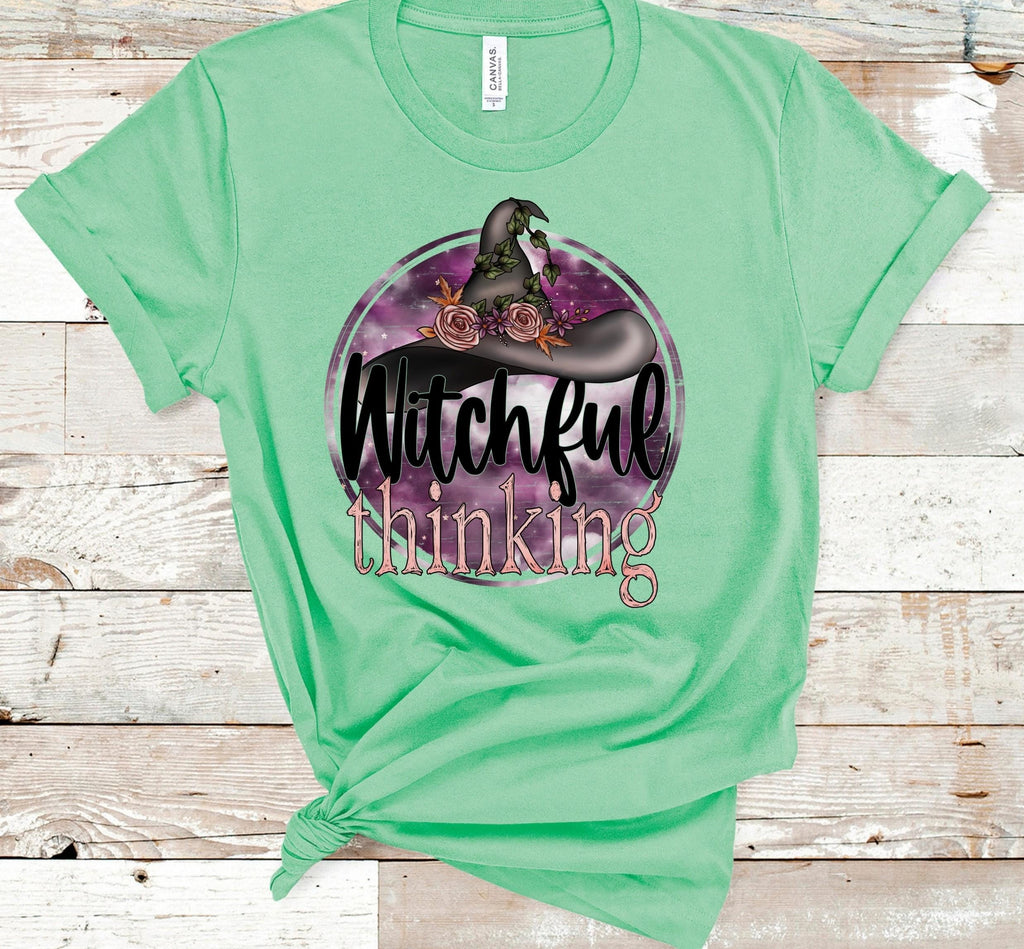 Magical Witchful Thinking T-Shirt, Premium Bella Canvas 3001 & 3001CVC,