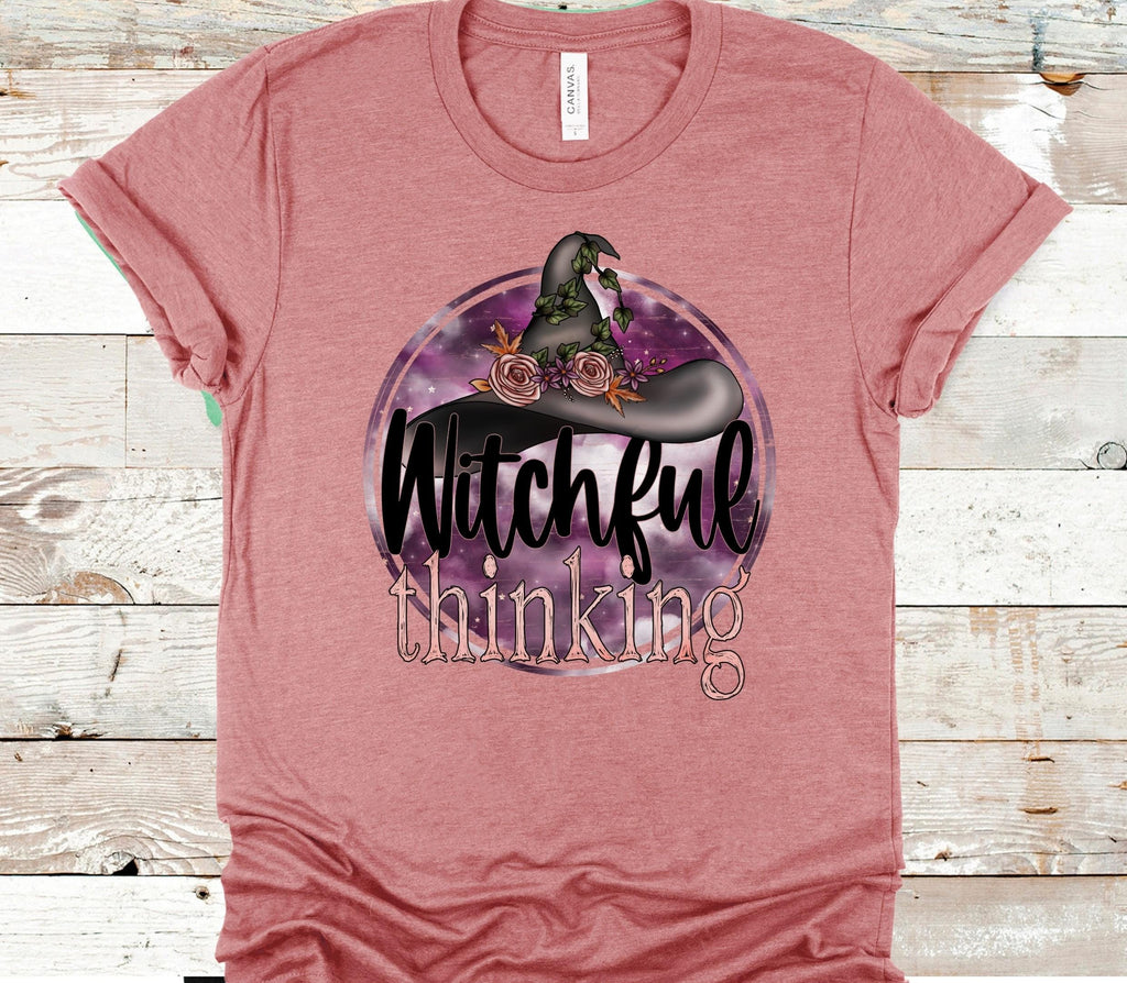Magical Witchful Thinking T-Shirt, Premium Bella Canvas 3001 & 3001CVC,