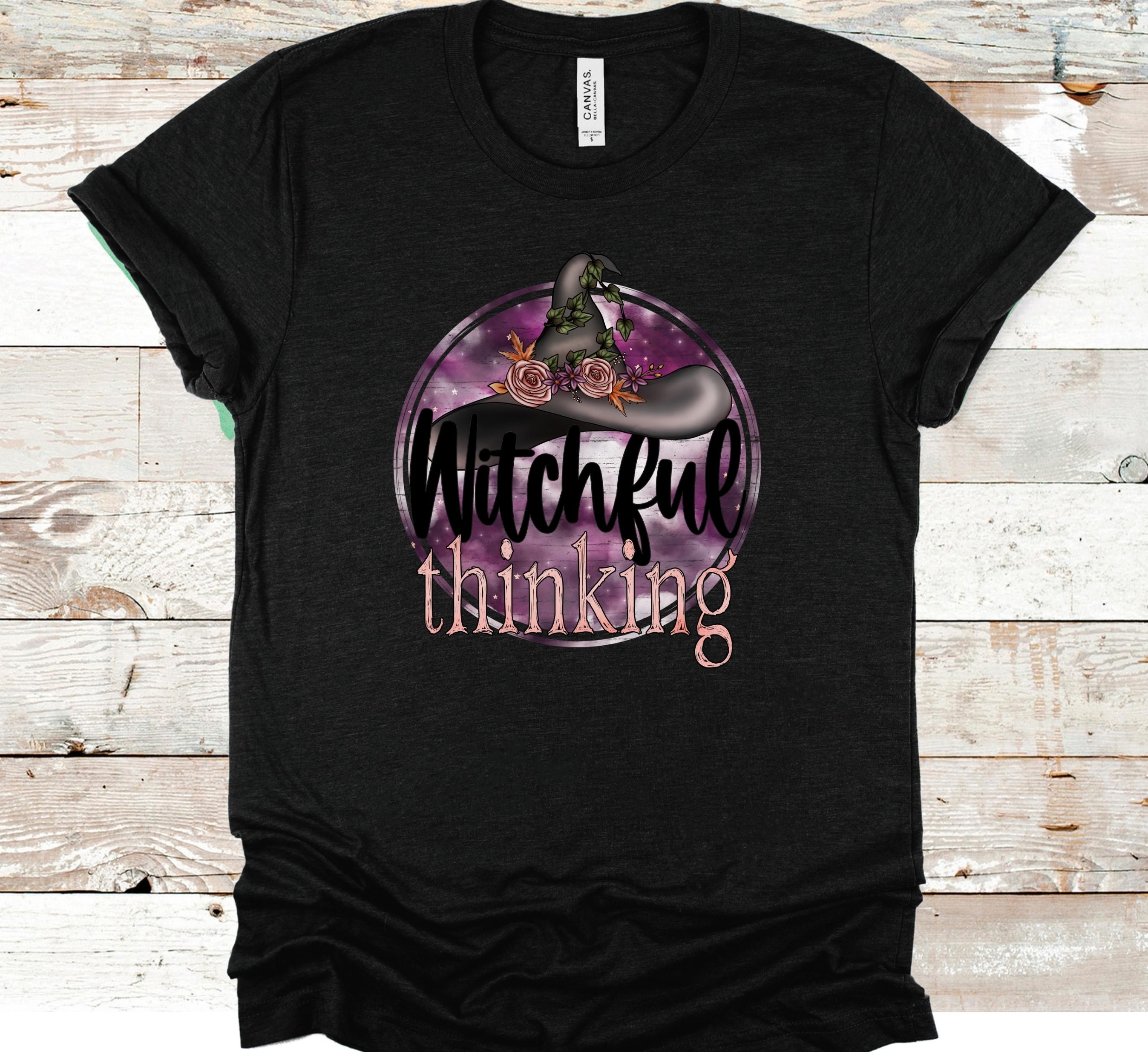 Magical Witchful Thinking T-Shirt, Premium Bella Canvas 3001 & 3001CVC,