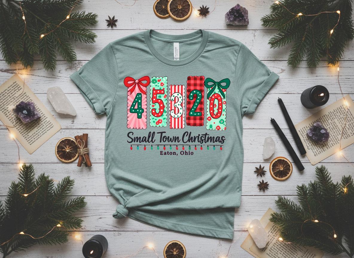 Personalized Hometown Christmas Shirt, Custom Zip Code Holiday