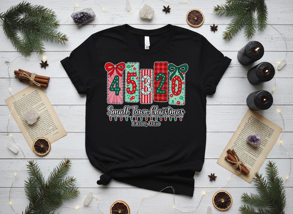 Personalized Hometown Christmas Shirt, Custom Zip Code Holiday
