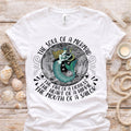 Mermaid Shirt Women Graphic Tee Ocean Lover Gift Bella Canvas Unisex Cotton Top Beach Theme Clothing Nautical Inspired Design Soft Breathable Fabric Boho Casual Wear Soul Quote Tee Relaxed Fit Everyday Shirt Perfect Beach Vacation Outfit